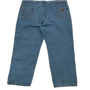 Carhartt Relaxed Fit Jeans Relaxed Fit 50x30 Denim 5-Pocket B17-STW 100% Cotton